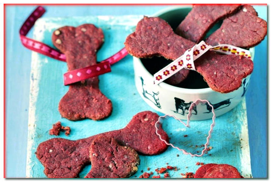 Cocinar Albóndigas Cocinar - Galletas de San Valentín para perros